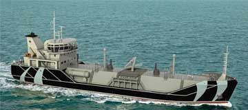 Designing Future:
2500 DWT LNG  Bunkering Vessel
